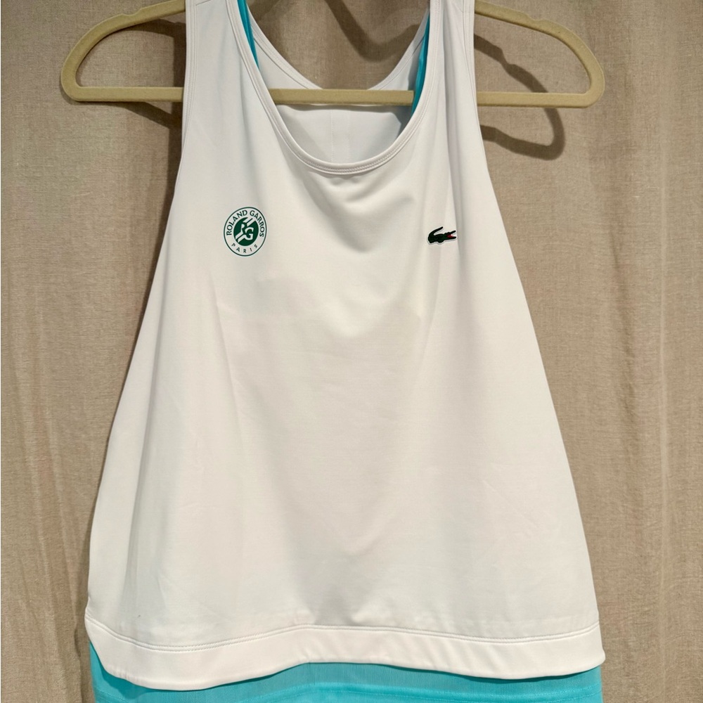 Lacoste Women’s Sport Roland Garrod Performance Tank Top